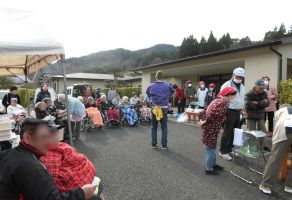 年末餅つき大会