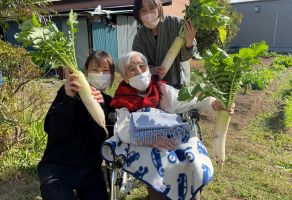 大根の収穫も行いました！