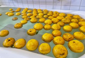 冬至 ゆず風呂②